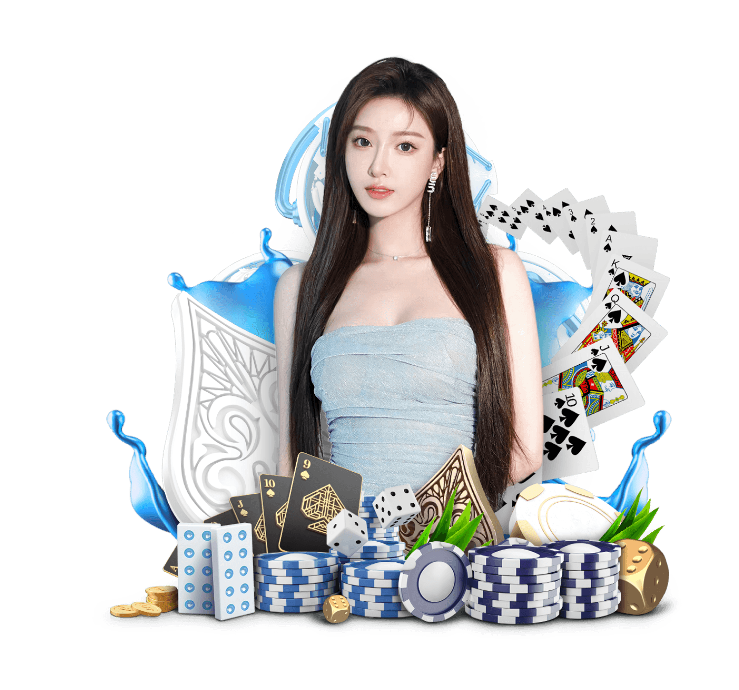 Live Dadu Online table interface on gopay platform showing dice, bet options, and live feed